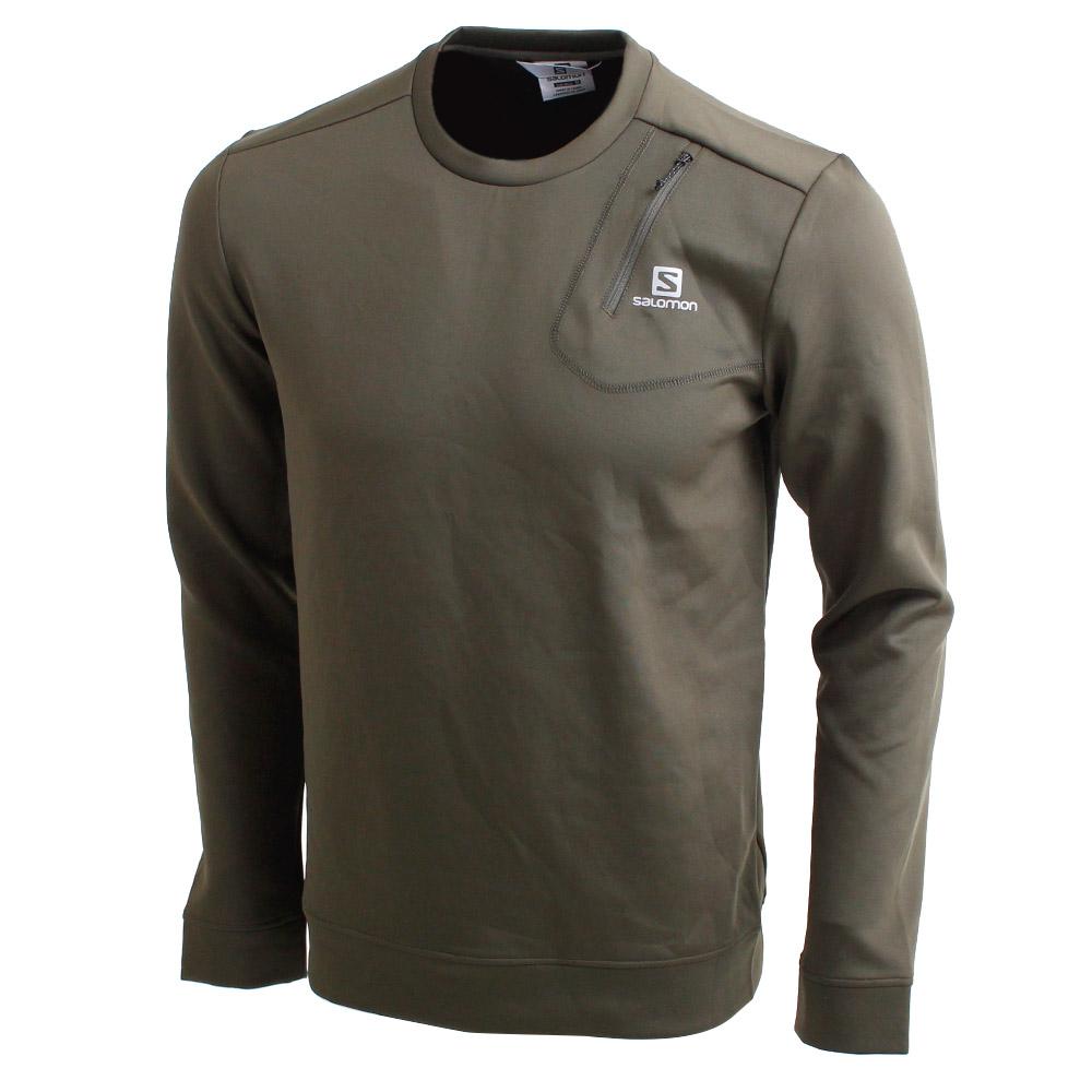 Salomon ECHO M Pullover Hombre - Verde Oliva - Colombia (69320-LHKS)